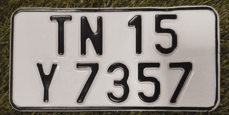 number plate service