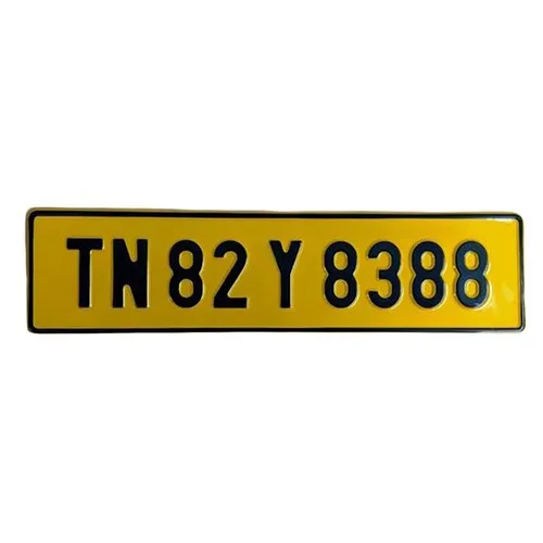 number plate service